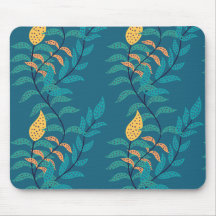 Unique Bluish Mouse Pad Design