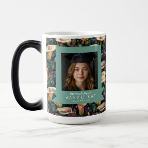 Unique Calla Lilies Floral Son Graduation Gift Magic Mug