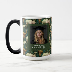 Unique Calla Lilies Flower Photo Keepsake Magic Mug