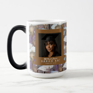 Unique Calla Lilies Print Graduate Magic Mug
