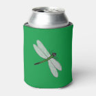 Unique Can Drink Cooler with Dragonfly