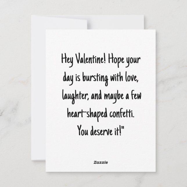 Unique Card Designs for Valentine's (Back)