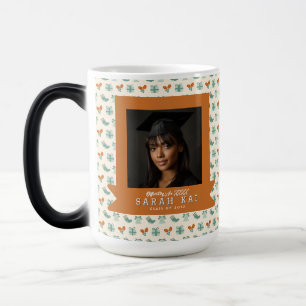 Unique Christmas Pattern College Graduation Magic Mug