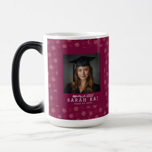 Unique Christmas Pattern Girls Graduation Gift Magic Mug