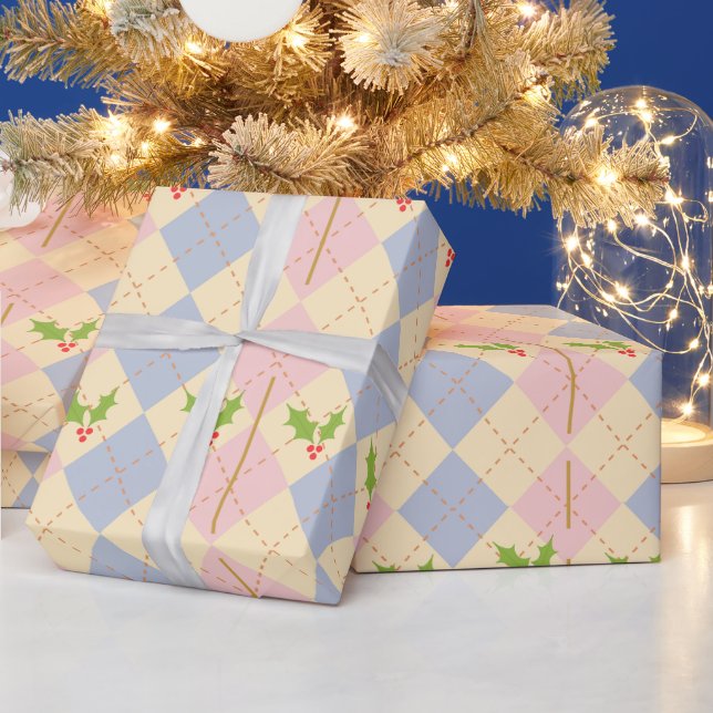 Unique Christmas wrapping paper roll (Holidays)