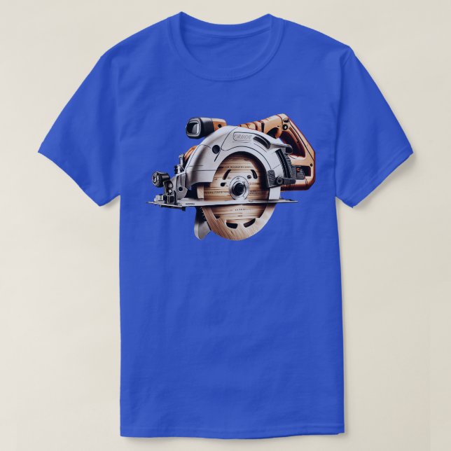Unique Circular Saw for Woodworking Passionates TS T-Shirt (Design Front)