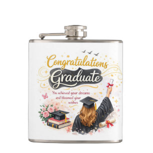 Unique Class of 2026 Graduation Gift Flask