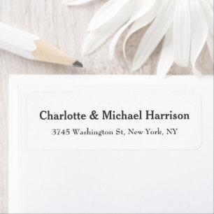Unique Classical Bold Text Elegant Family Name