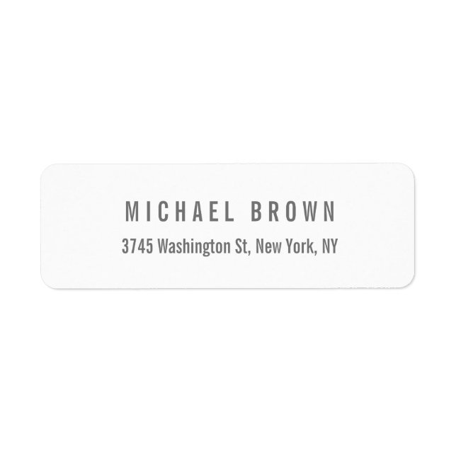 Unique Classical Elegant Plain Minimalist (Front)