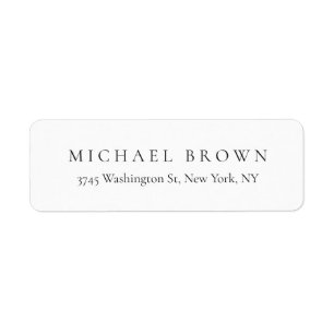 Unique Classical Elegant Plain Minimalist