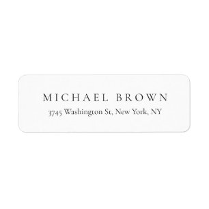 Unique Classical Elegant Plain Minimalist