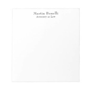 Unique Classical Personalized Custom Own Name Notepad