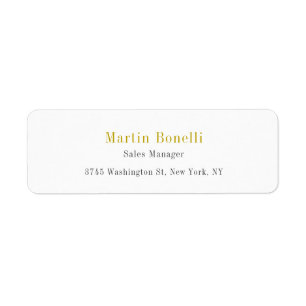 Unique Classical Simple Gold Colour Name