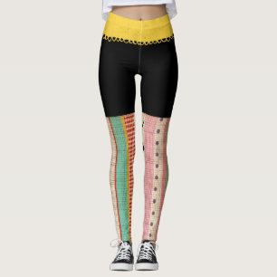 Unique collection grungy RUPYDETEQUILA block colou Leggings