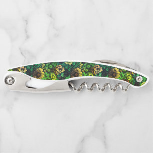Unique Colors Vintage Floral Print Corkscrew