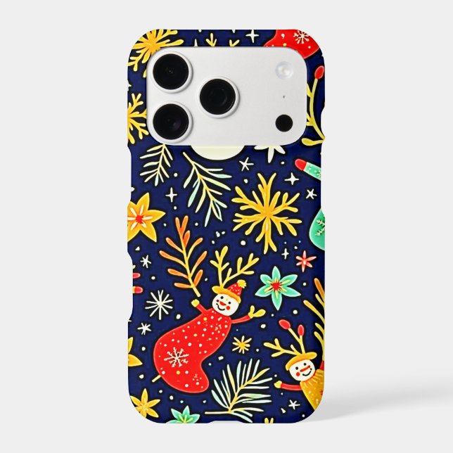 Unique Colourful Festive Pattern Art (Back)