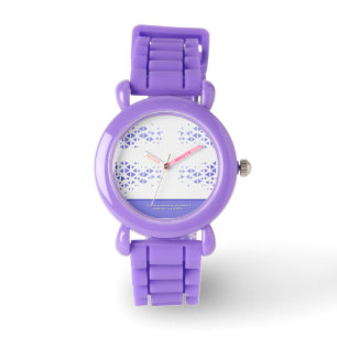 Unique Colourful Triangle Pattern & Quotes Watch