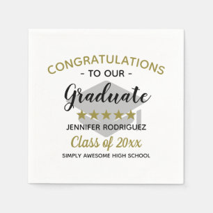 Unique Congratulations Graduate Graduation Party Napkin