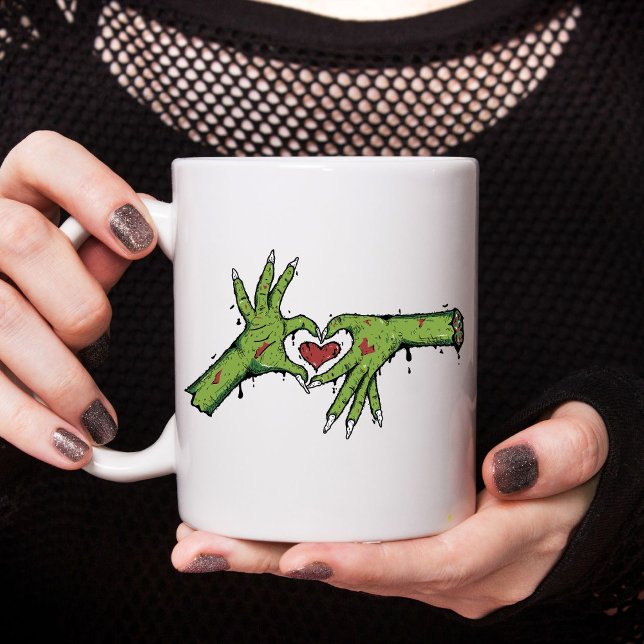 "Unique & Cool Crazy Mug Design : Abstrait vif (Créateur téléchargé)