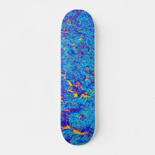 Unique Cool Digital Abstract Pattern Skateboard