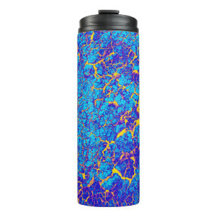 Unique Cool Digital Abstract Pattern Thermal Tumbler