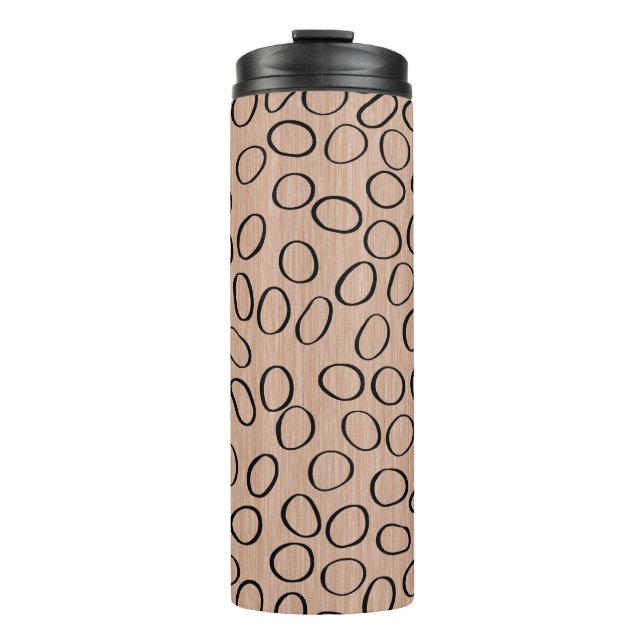 Unique Cool Pattern Thermal Tumbler (Front)
