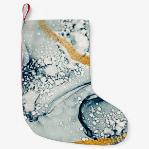 Unique creativity. Art&Gold. Inspired by the Sky. Small Christmas Stocking