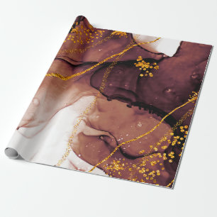 Unique creativity. Art&Gold. Inspired by the Sky.  Wrapping Paper
