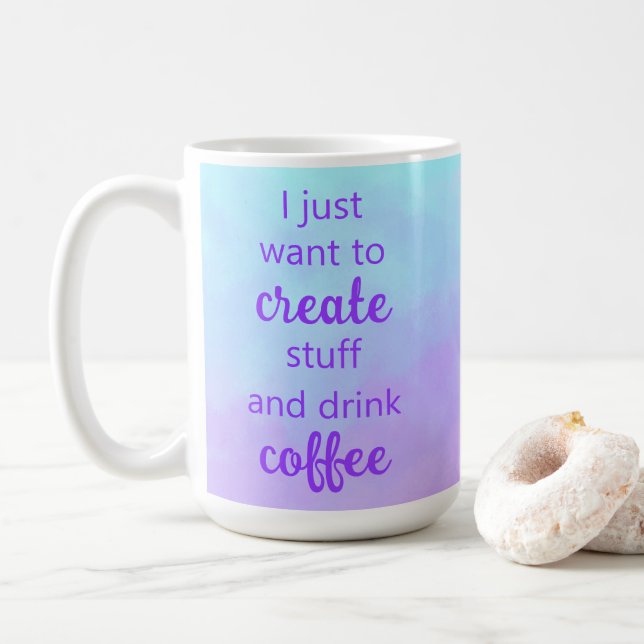 Unique Créer des trucs et boire de la Mug de café (Avec donut)