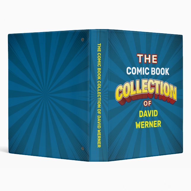 Unique Custom Collector's Binder (Background)