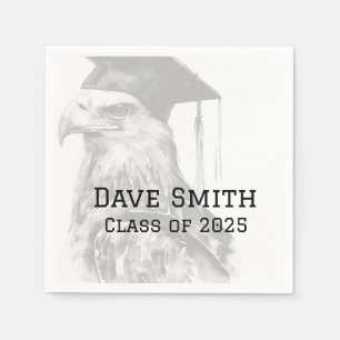 Unique Custom Graduation Paper Napkin
