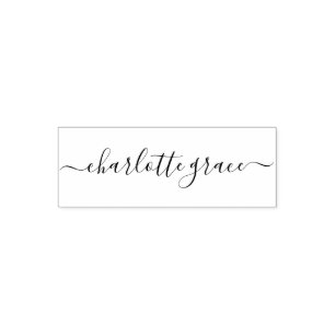 Unique Custom Signature personalized Self-inking Stamp