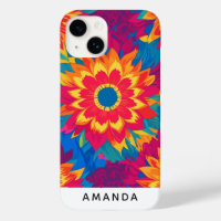 Unique Customizable Name Stylish Floral Design