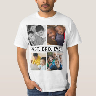 Unique Cute Modern Birthday Best Bro T-Shirt