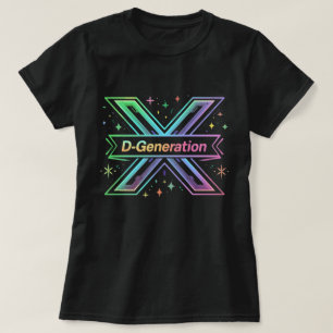 Unique D-Generation X Inspired Fantasy Art Design T-Shirt