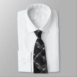 Unique Dads Day Gifts Crocodile Print Tie