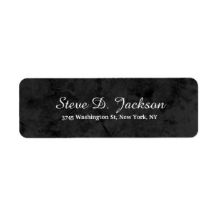 Unique Dark Grey Classical Script Handwriting