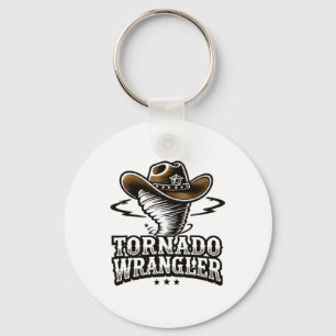 Unique Design Cowboy Wrangler Tornado Wrangler Wom Keychain