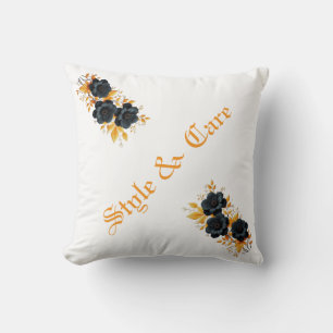 Unique Design Modern Stylish Flora Throw Pillow