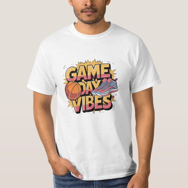 Unique Designs for Basketball Fans T-Shirt (Front)
