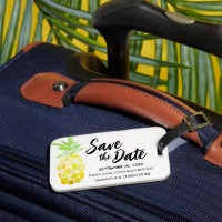 Unique Destination Wedding Tropical Save the date