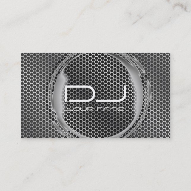 Unique DJ Business Card (Front)