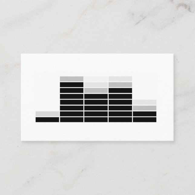 Unique DJ Business Card (Front)
