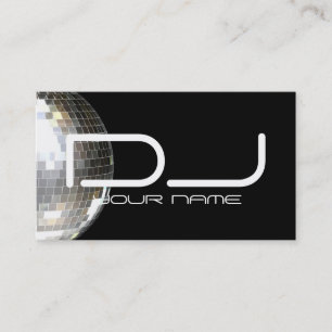 Unique DJ Business Card