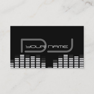 Unique DJ Business Card