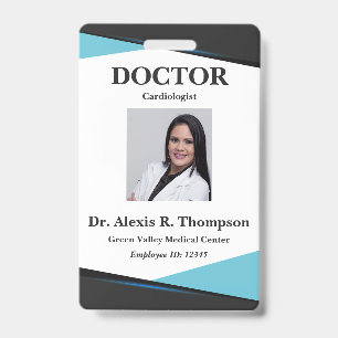 Unique Doctor or Surgeon or Physician Badge