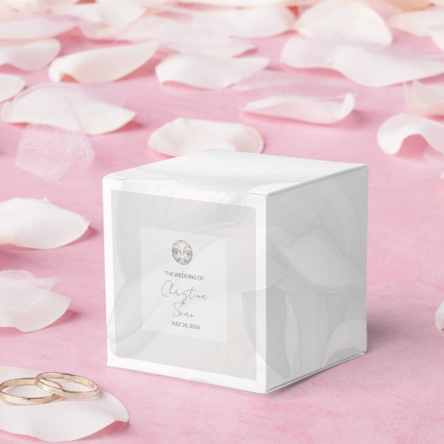 Unique Dolphin Themed Wedding Favour Box (Wedding)