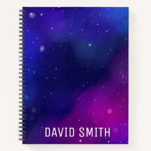 Unique Dream Space Galaxy Notebook
