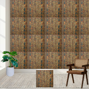 Unique Egyptian Symbol Tile for Home Decor