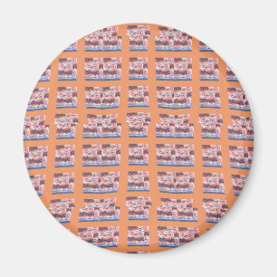 Unique Elegant Heart-Patterned Artwork for All Age Magnet